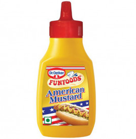 Dr. Oetker Fun foods American Mustard   Plastic Bottle  260 grams